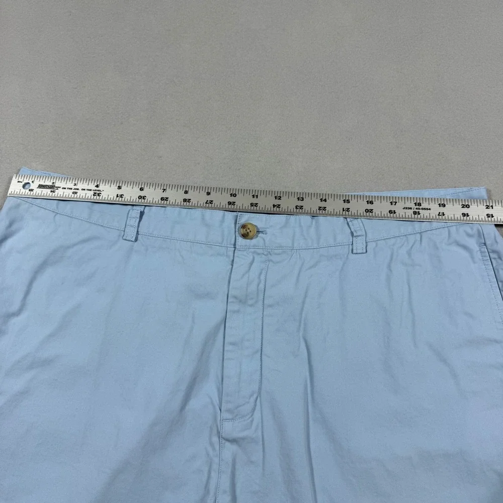 Vineyard‎ Vines Mens Breaker Shorts Light Blue Cotton Chino Size 42